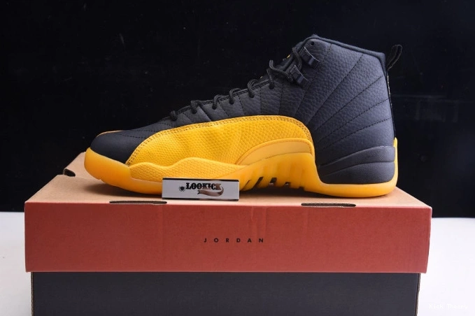 Kicktheory Retro 130690-070 Black Air University 12 Gold Jordan 0630